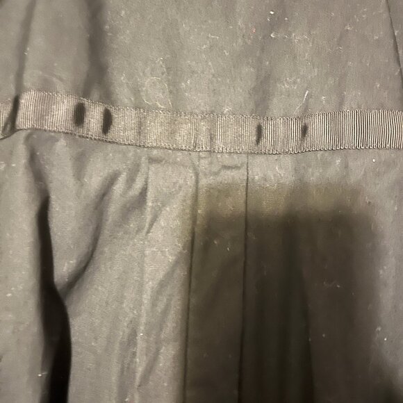 J+ Uniqlo tuxedo shirt dress, black, size L - Picture 5 of 8